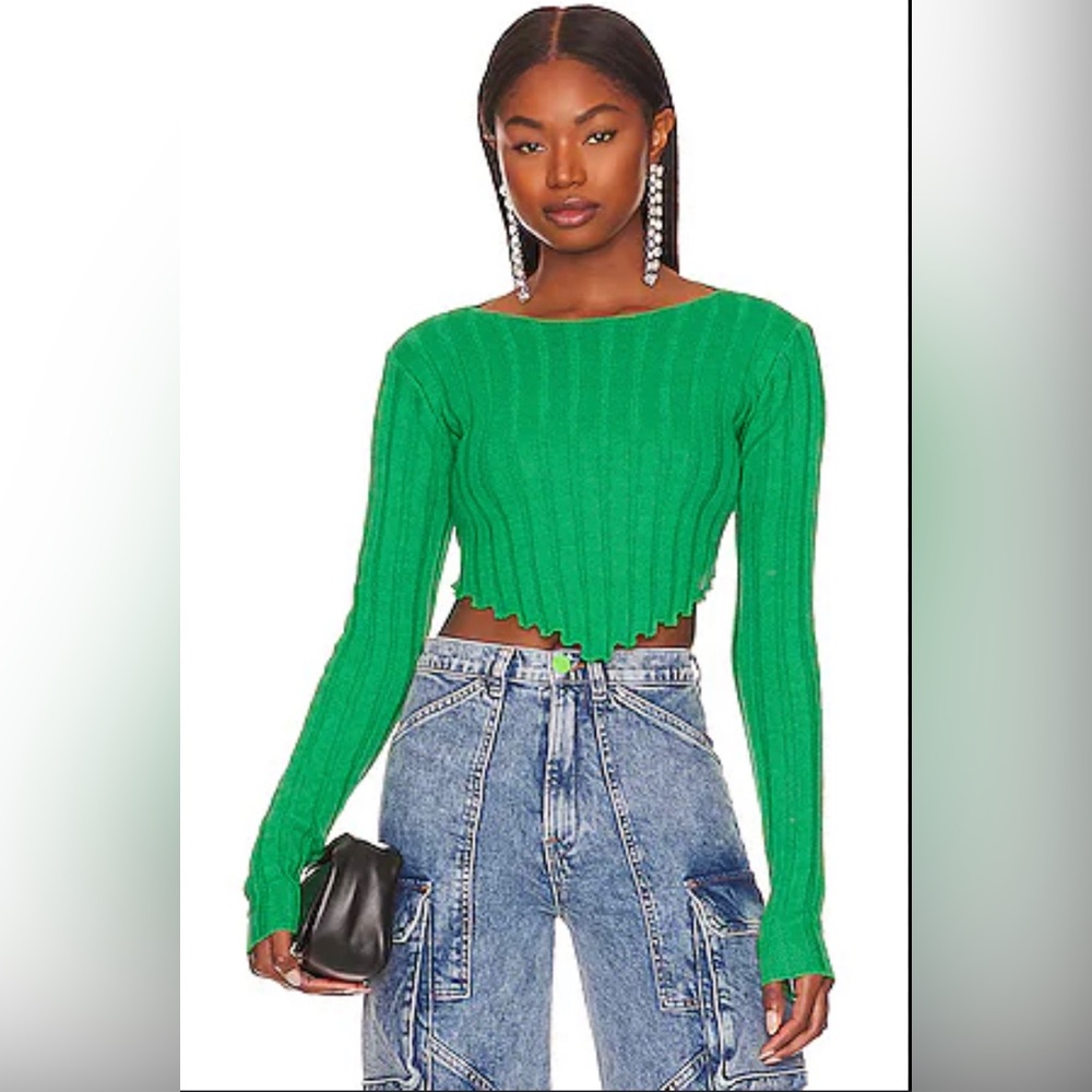 More To Come Green Knit